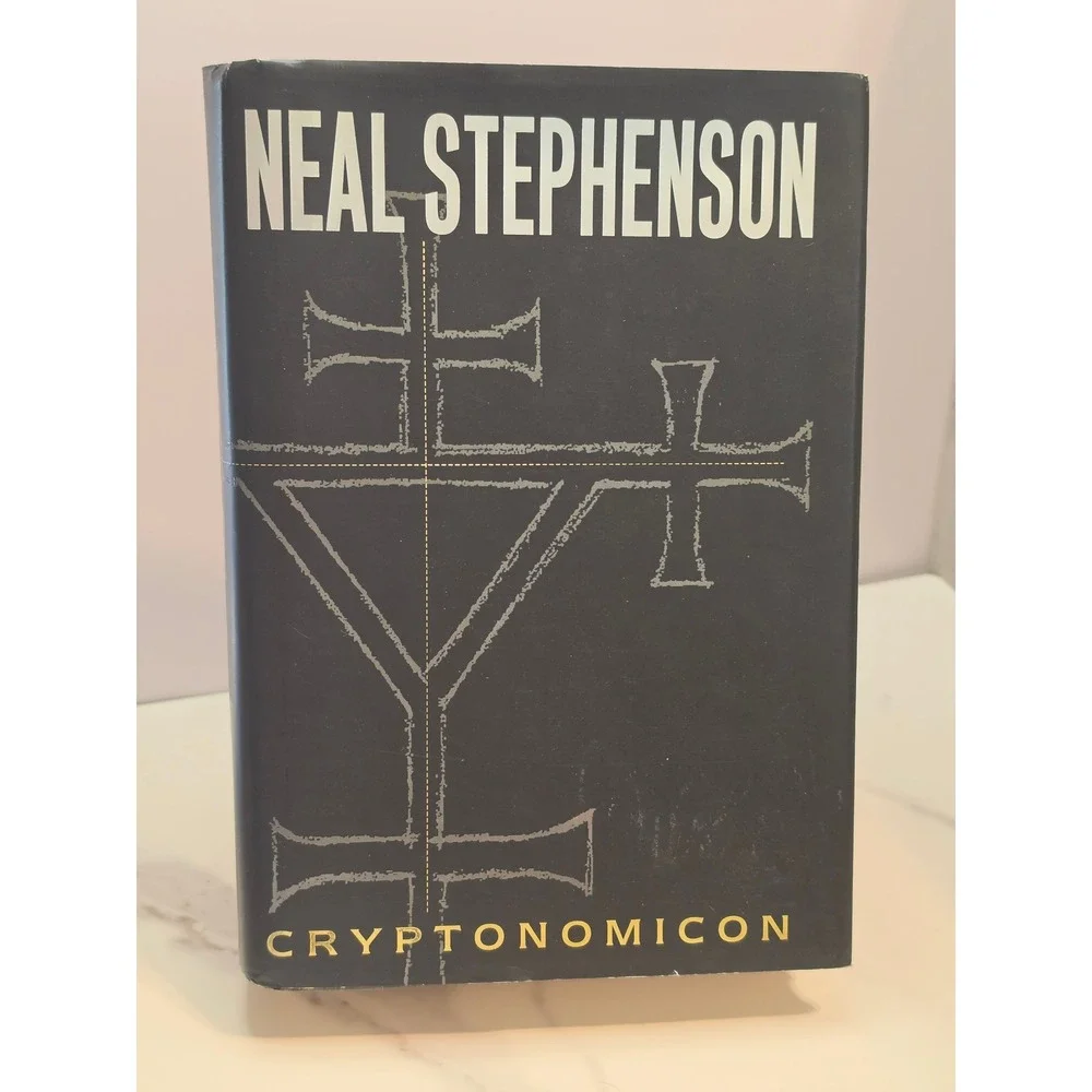 Cryptonomicon Neal Stephenson First Edition Hardcover 1999 Avon Books 1st Print